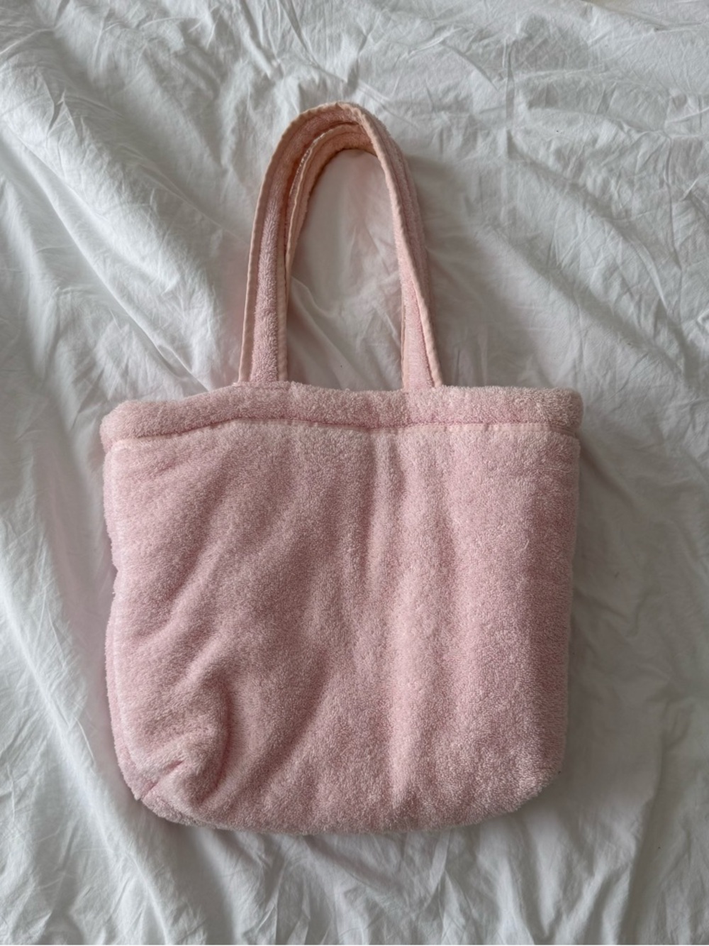 Zara Terry Pink Tote Bag